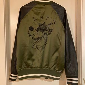 Converse let’s trip varsity jacket